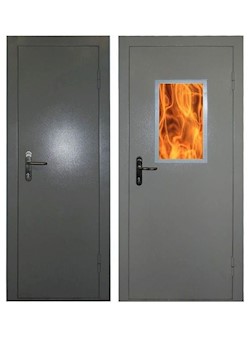 Противопожарные металлические двери и люки
